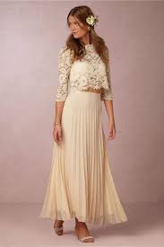 Serenity Lace Top Long Sleeve Wedding Dress Vintage Bride Reception Dresses Short Bridesmaid Dresses