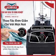 Máy xay sinh tố công nghiệp Ladomax HA-9112 Ladomax Vietnam