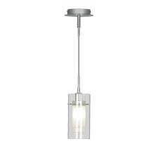 Hang pendants over kitchen islands & dining tables, create a statement with a chandelier and cast illumination with our pendant ceiling lights. 2301 Duo I Satin Silver Double Glass Pendant