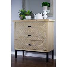 Heather Ann Creations Urban 3 Drawer Parquet Accent Cabinet Walmart Com Accent Cabinet Furniture Cabinet