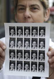 Postage stamp honoring slain gay rights leader Harvey Milk unveiled