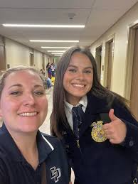 SJHS FFA member auditions for national talent show