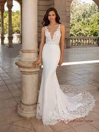 2020 Pronovias Gelinlik Modelleri Beyaz Balik Askili Dantel Kuyruklu Kiyafet Kombinleri Gelinlik Vintage Gelinlikler Bohem Gelin