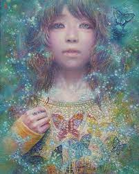 あと少しで今年も終わる事にびっくりしてます 今年もたくさん絵を描きました 来年も頑張ります アップした画像は今年の作品じゃないですが 夢見心地 409 318mm mitsuruichikawa 市川光鶴 artwork oilpainting japanese art artwork mona lisa