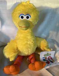 Sesame Street 50 Years And Counting Big Bird Plush Toy Doll New Ebay Plush Toy Dolls Plush Toy Big Bird