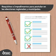 Últimas noticias, fotos, y videos de elecciones municipales las encuentras en el comercio. Requisitos E Impedimentos Elecciones Regionales Y Municipales 2018