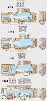Jayco Seneca Class C Motorhome Floorplans 4 Models 34ss 35gs 36fs And 36ms Floor Plans Rv Floor Plans Jayco