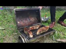 Cara membuat ikan bakar teflon. Unboxing Dan Nyobain Alat Panggang Ikan Portable Stainless Youtube