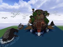 Castle in the sky (japanese: Howl S Moving Castle Minecraft Map