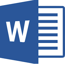 Файл:Microsoft Word 2013-2019 logo.svg — Википедия