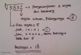Check spelling or type a new query. Cara Menghitung Akar Pangkat 3 Kurang Dari 1 Detik