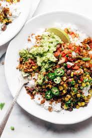 Cauliflower Walnut Vegetarian Taco Meat Pinch Of Yum Recipe High Protein Vegetarian Recipes Whole Food Recipes Vegetarian