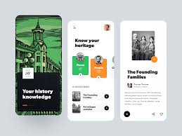 History Learning App App History Interactive Design