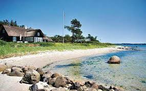 Traumhaftes Ferienhaus Danemark Direkt Am Meer Ferienhaus Danemark Ferien Ferienhaus Am Strand
