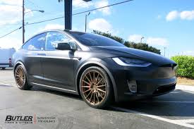tesla model x with 22in avant garde m615 wheels exclusively from butler tires and wheels in atlanta ga tesla model x tesla model tesla pinterest