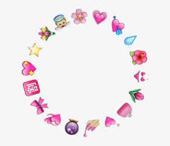 Download 3 Heart Emoji Circle Png Png Image For Free The 500x500 Transparent Png Image Is Popular And Pl Emoji Tumblr Png Picsart Aesthetic Iphone Wallpaper