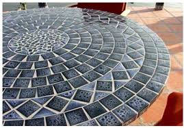 Retrouvez notre offre table ronde mosaique au meilleur prix sur rue du commerce avec du stock des services et la livraison rapide. Table Mosaique Ronde 120 Cm