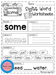 Free Sight Word Worksheets First Grade Inside You Will Find 3 Free Sight Word Worksheets First Grade Pages Sight Word Worksheets Sight Words Word Activities