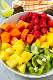 Tropischer Fruchtsalat Fruchtsalat Tropischer Gesundes Essen Fruchtsalat Gesunde Ernahrung
