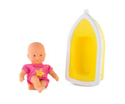 Her face, arms and legs are made of touchably soft vinyl. Corolle Mini Bath Plouf Mon Premier Poupon Corolle Corolle Brands Www Simbatoys De