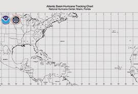 Atlantic Basin Hurricane Tracking Map Tularosa Basin 2017