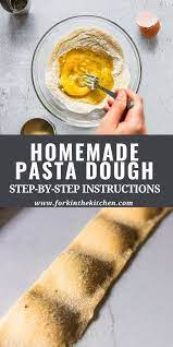 Homemade Pasta Dough Recipe In 2020 Homemade Pasta Homemade Pasta Dough Pasta Dough