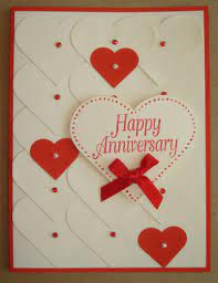 In this video, you will learn how to make a beautiful handmade anniversary card idea. Pin On Cards Anniversary And Wedding