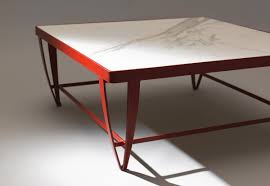 Located in the antique row of the leslieville strip, we supply toronto with vintage mid century designs of the 1950s through to the 1970s. Square Coffee Table In Red Iron Idfdesign