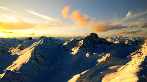 Brown Mountain Landscape Photography Of Snow Covered Mountain Snow Mountains Mountain Landscape Photography Landscape Photography Sunrise Background
