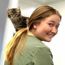 June is Adopt-a-Cat Month, the purrfect time to welcome a whiskered friend  into your life! For Technician Assistant Brooke, it was love at first sight  with her adorable kitty, Penny. They met