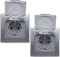 Maybe you would like to learn more about one of these? Delphi Schutzkontakt Steckdose Ip44 Mit Klapp Deckel Up Unterputz Steckdose Mit Dichtung Montage Innen Und Aussen 2stuck 250v Silber Amazon De Baumarkt
