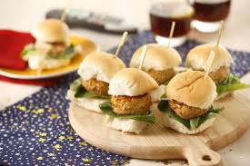 Mini Teriyaki Pork Burgers Recipe Pork Burgers Delicious Sandwiches Mini Burgers Recipe