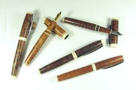 Image result for mammoth bone inlay fountain pen
