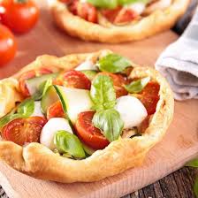 Mini Quiche Froide Aux Tomates Cerises Courgette Et Mozzarella Recette Mini Quiche Recettes De Cuisine Recette Quiche