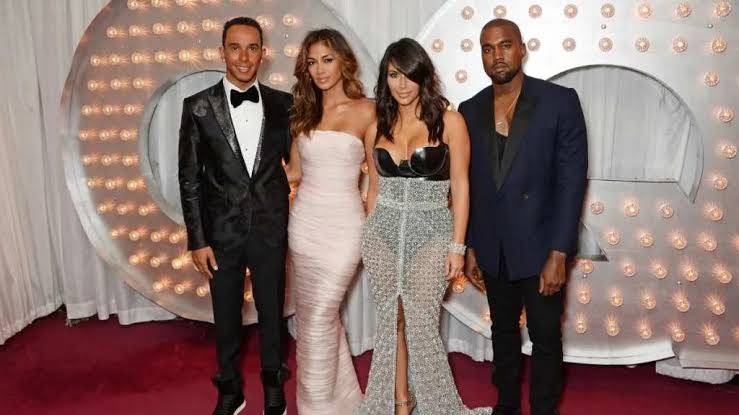 Lewis Hamilton & Kim Kardashian Trying Not to 'Trigger' Kanye West — Report