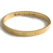 Price Reduction Cartier Love Bracelet Authentic Signed Etsy