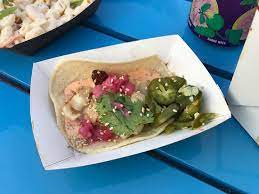 We happened by this little. Fish Taco Picture Of Marination Ma Kai Seattle Tripadvisor