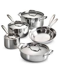 You can still get this premium set on amazon. Tramontina Gourmet Tri Ply Clad 10 Pc Cookware Set Reviews Cookware Sets Macy S