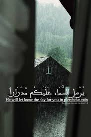 يرسل السماء عليكم مدرارا و يمددكم باموال و بنين و يجعل لكم جنات و يجعل لكم انهارا مالكم لا ترجون لله وقارا Quran Quotes Islam Beliefs Quran
