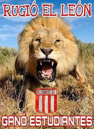 The club's football team currently competes in the primera división, where it has spent most of its history. Rugio El Leon Gano Estudiantes Somos Pincha De Corazon Facebook