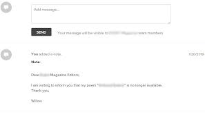How To Submit Poetry To A Literary Magazine By Willow Loveday Little The Writing Cooperative