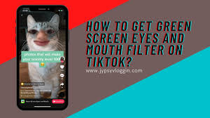 How To Get Green Screen Eyes And Mouth Filter On Tiktok Youtube