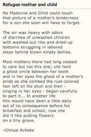 Refugee Mother And Child Chinua Achebe Teaching Secondary Teaching Shakespeare Funny Mother