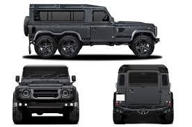 A Kahn Design Nos Tiene Preparado Para Ginebra Un Land Rover Defender 6x6 Land Rover Defender Land Rover Defender Car