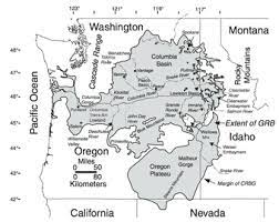 It covers roughly 210,000 square kilometers, extending from eastern oregon and washington to western idaho and part of northern nevada. Columbia River Basalt Group Stretches From Oregon To Idaho