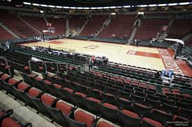 keyarena section 115 basketball seating rateyourseats com