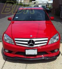 W204 C300 Sports Carbon Fiber Front Lip C260 Amg Bumper Lip Spoiler Front Spoiler Case For Merdedes Benz C Classc200 C320 C350 Benz C Benz Bmw Car