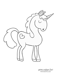 Download Top 100 Magical Unicorn Coloring Pages The Ultimate Free Printable Collection Print Color Fun