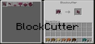 Added blackstone, along with its variants: Blockcutter Craftable Wood Blocks In Stonecutter Minecraft Pe Mods Addons