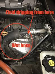 Ac Hose Line Leak Pic And Video Camaro5 Chevy Camaro Forum Camaro Zl1 Ss And V6 Forums Camaro5 Com